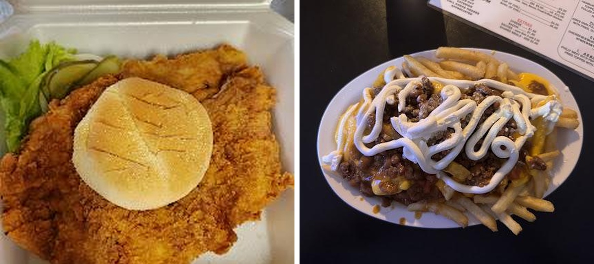 Two Dog Bar & Grill Menu