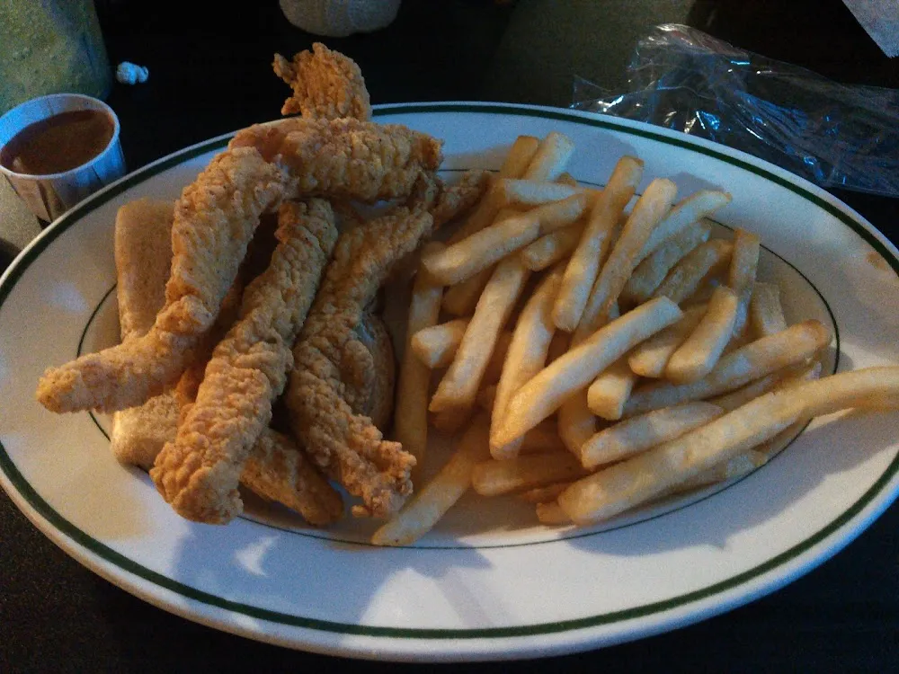 Pork Fritters & Fries